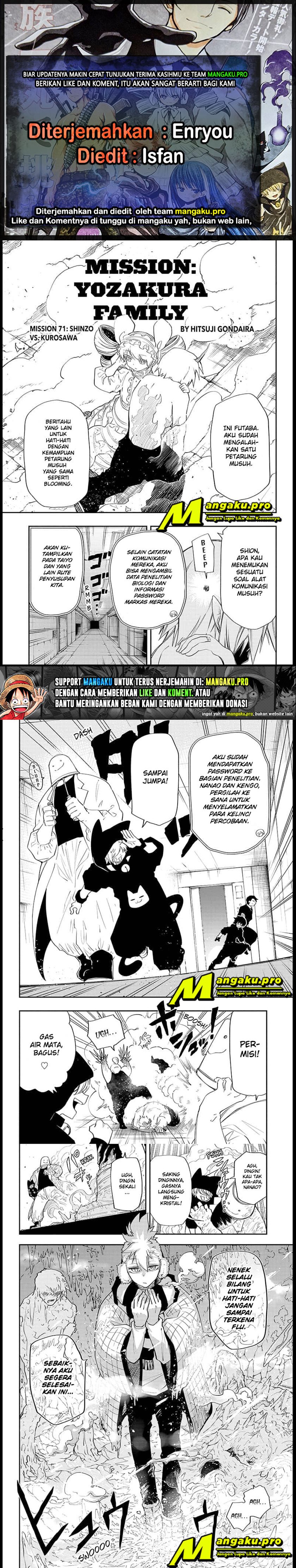 Mission: Yozakura Family