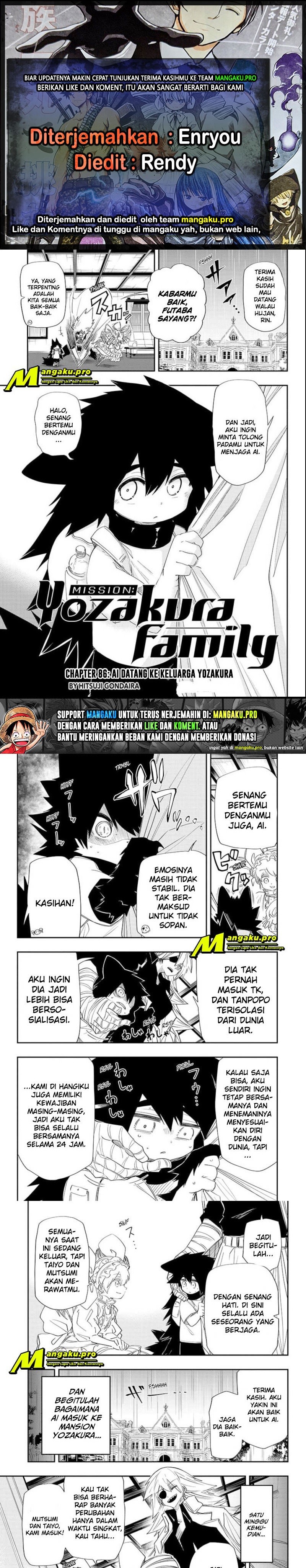 Mission: Yozakura Family