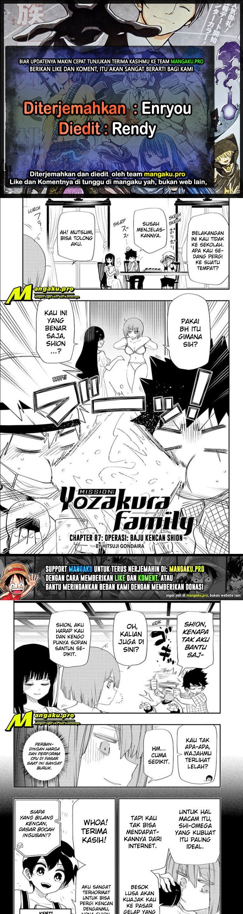 Mission: Yozakura Family