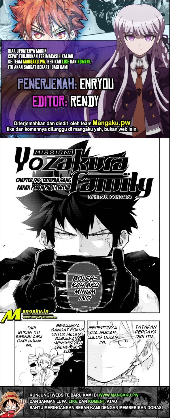 Mission: Yozakura Family