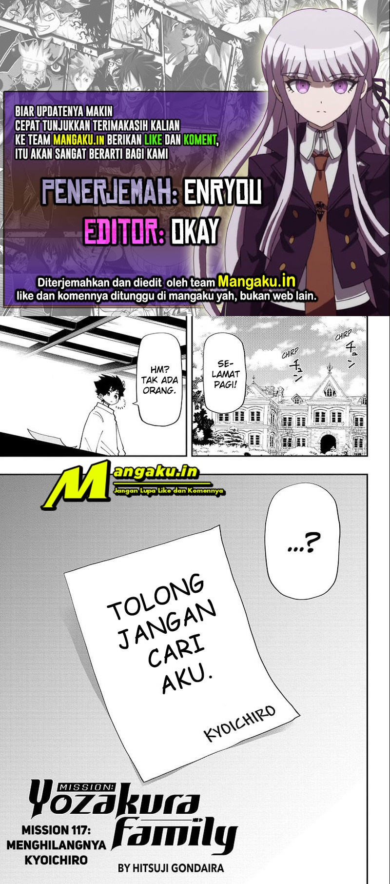 Mission: Yozakura Family
