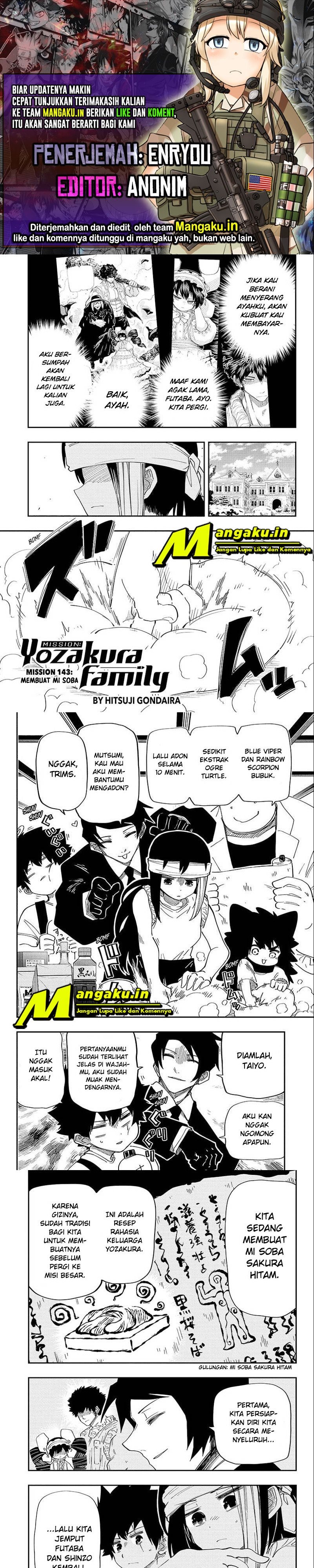 Mission: Yozakura Family