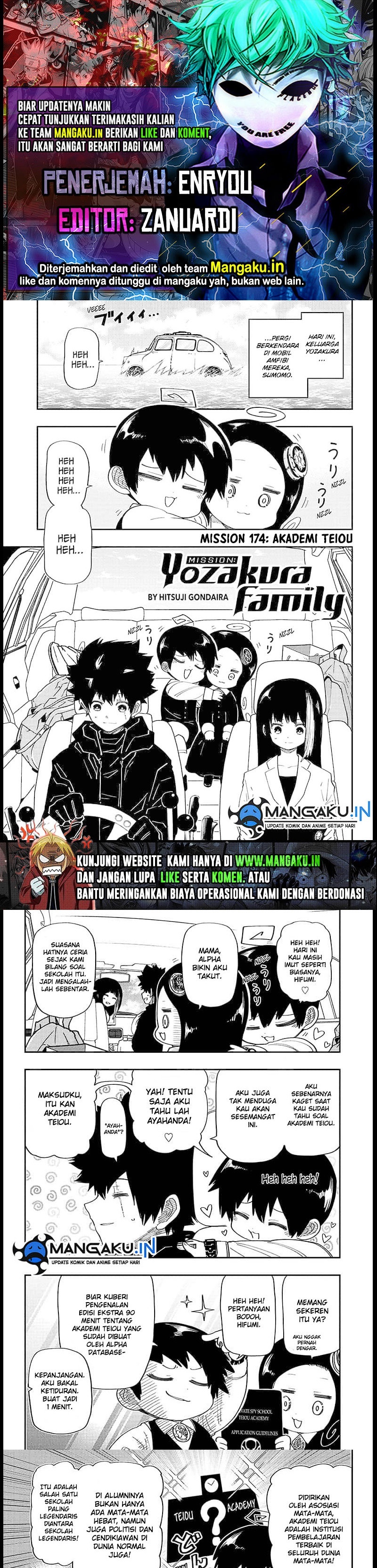 Mission: Yozakura Family