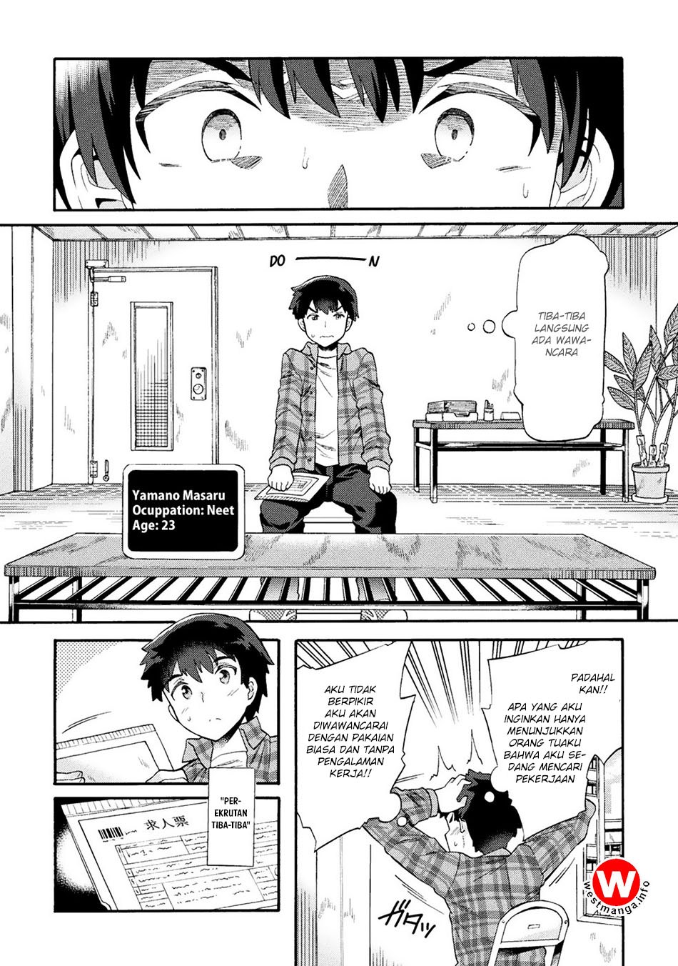 NEET dakedo Hello Work ni Ittara Isekai ni Tsuretekareta