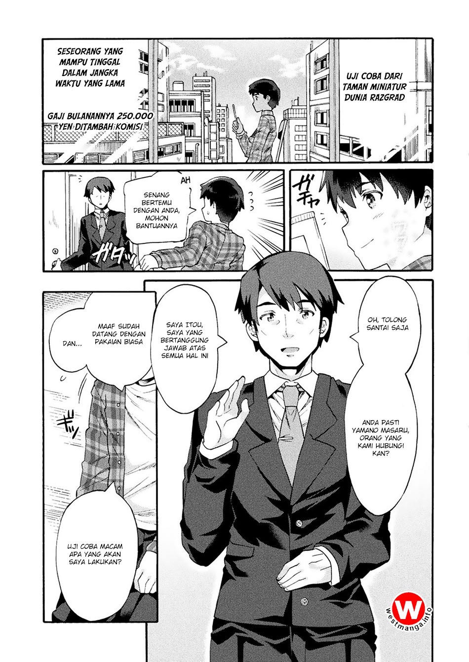 NEET dakedo Hello Work ni Ittara Isekai ni Tsuretekareta