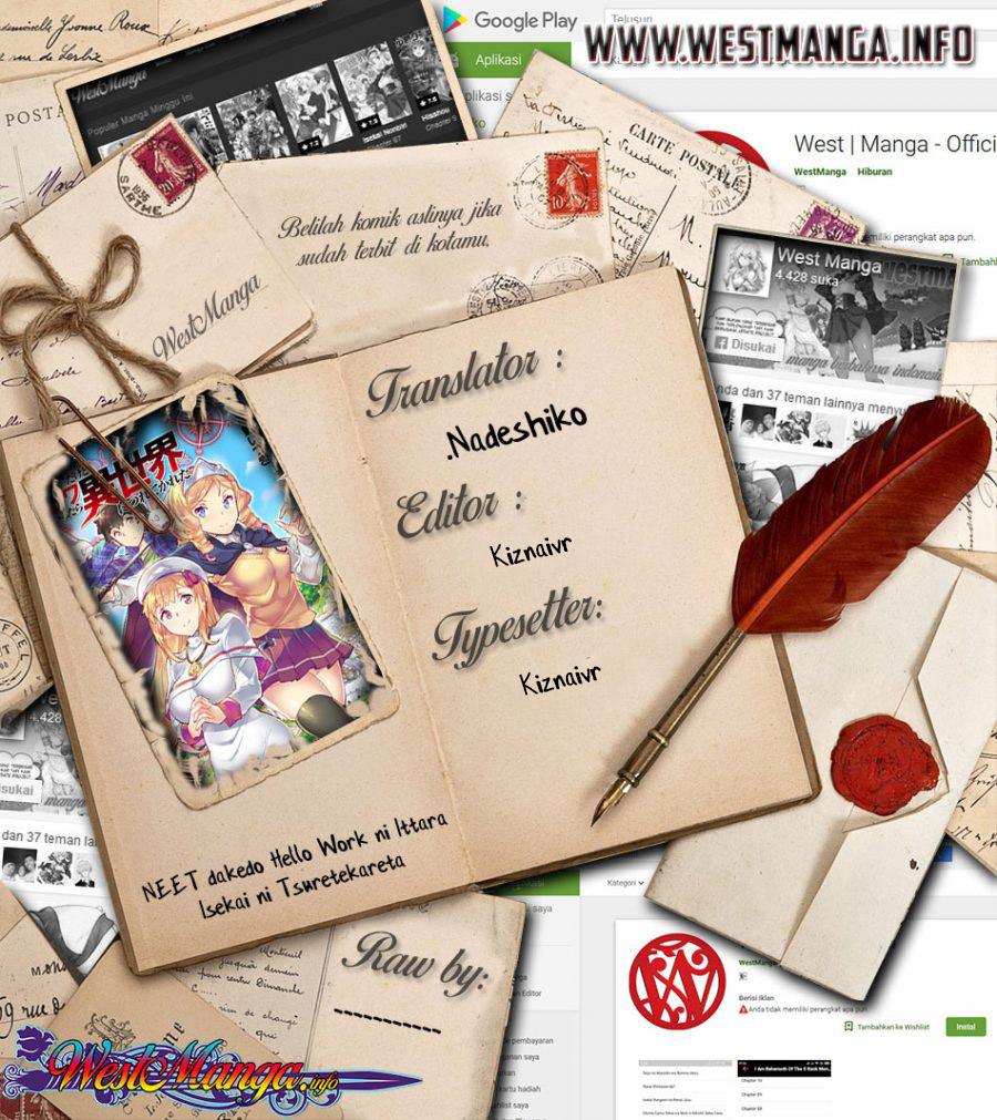 NEET dakedo Hello Work ni Ittara Isekai ni Tsuretekareta