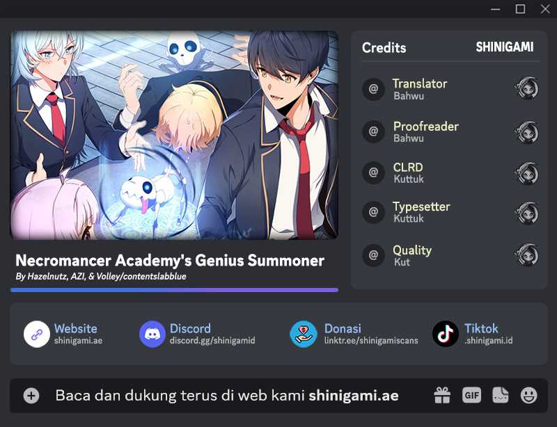 Necromancer Academy’s Genius Summoner Chapter 28