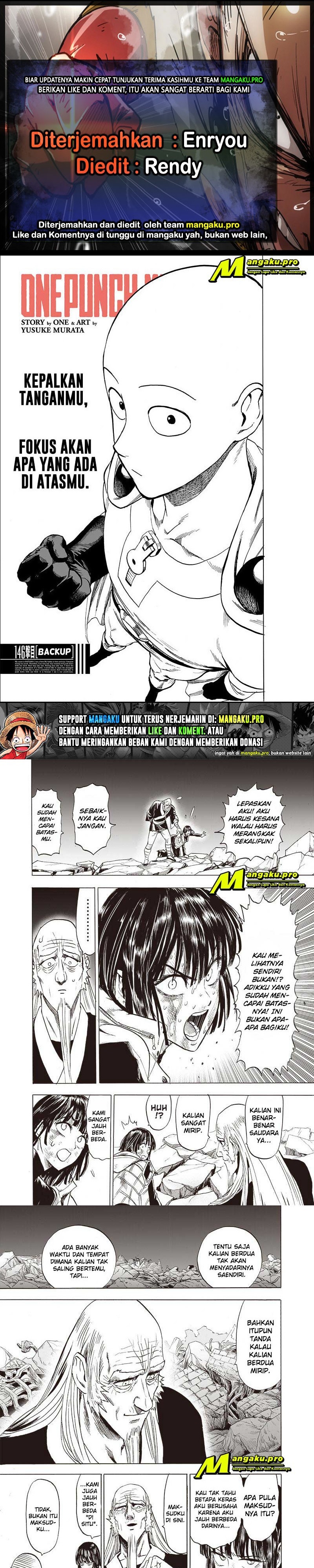 One Punch Man Chapter 196