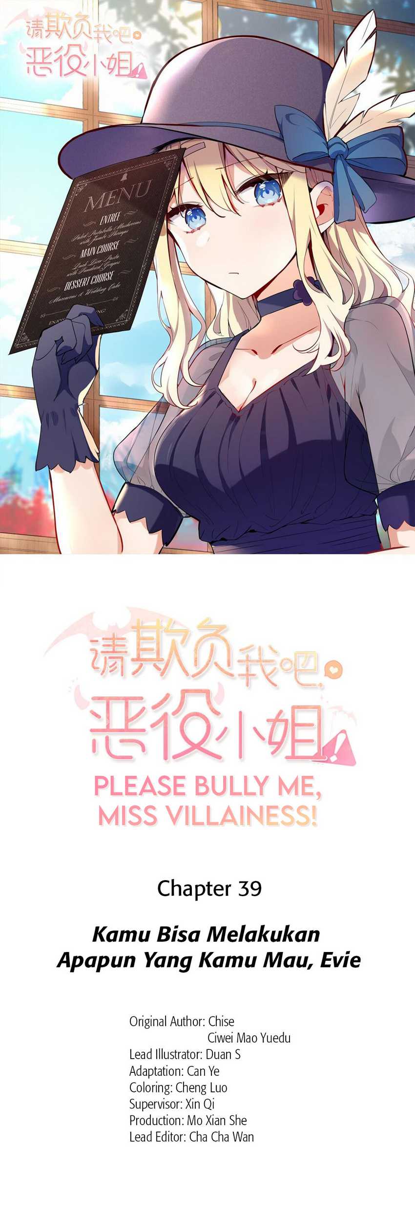 Please Bully Me, Miss Villainess!