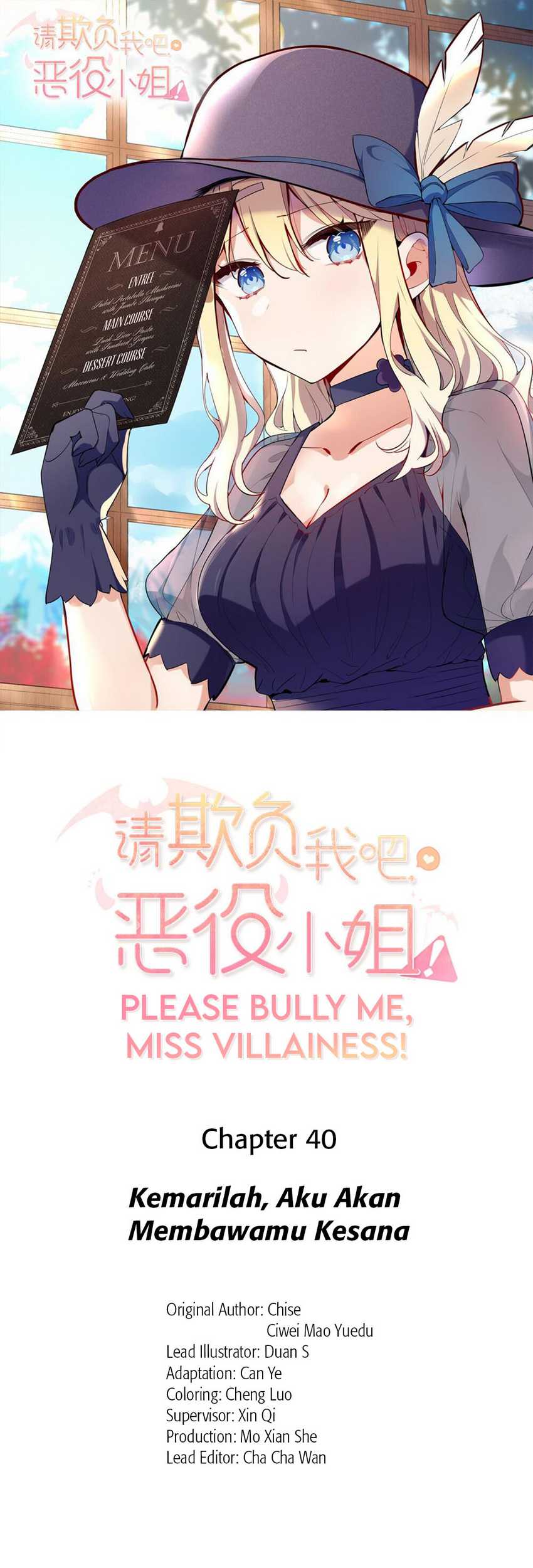 Please Bully Me, Miss Villainess!