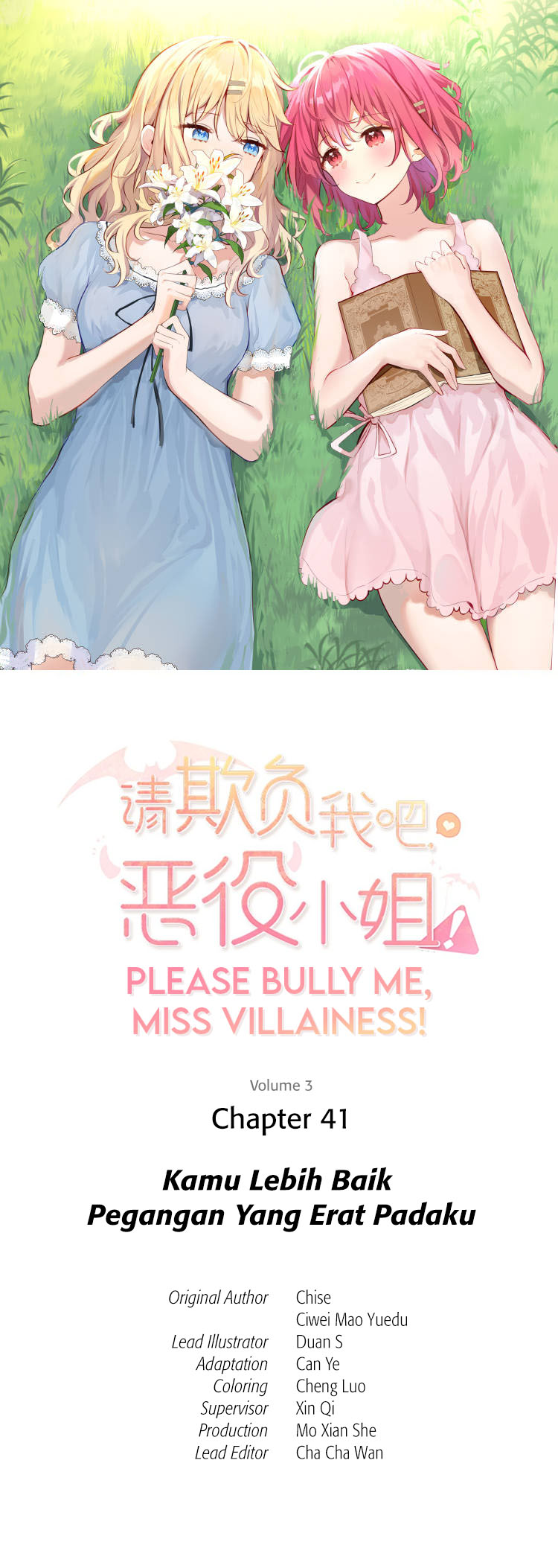 Please Bully Me, Miss Villainess!