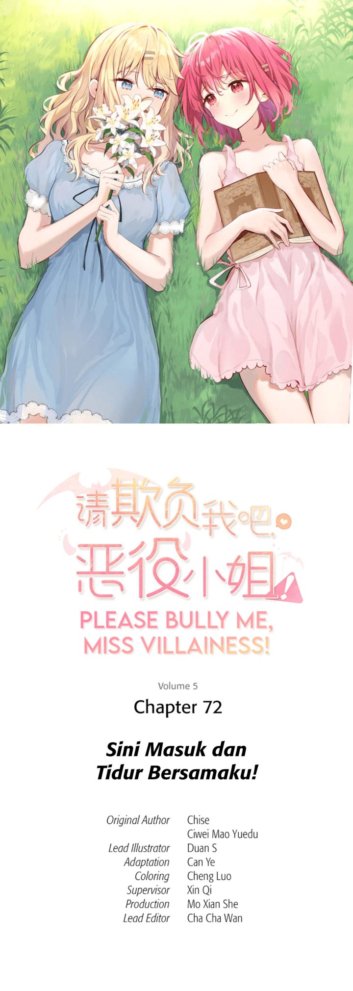 Please Bully Me, Miss Villainess!