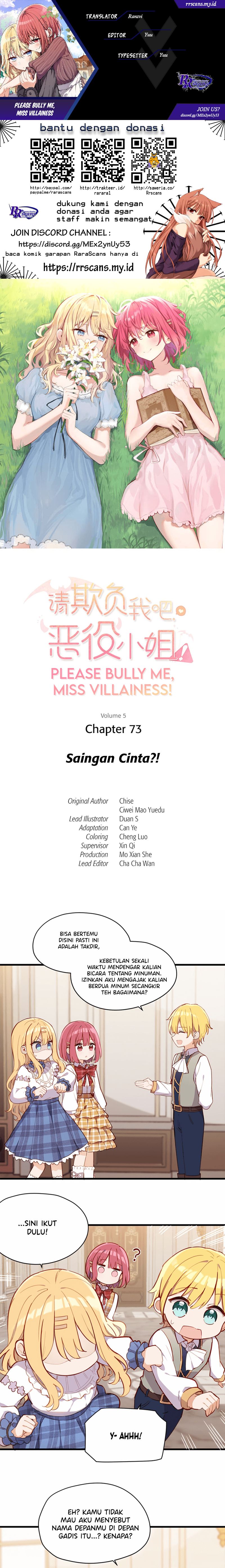 Please Bully Me, Miss Villainess!
