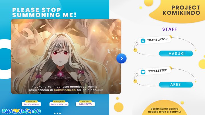 Please Stop Summoning Me!