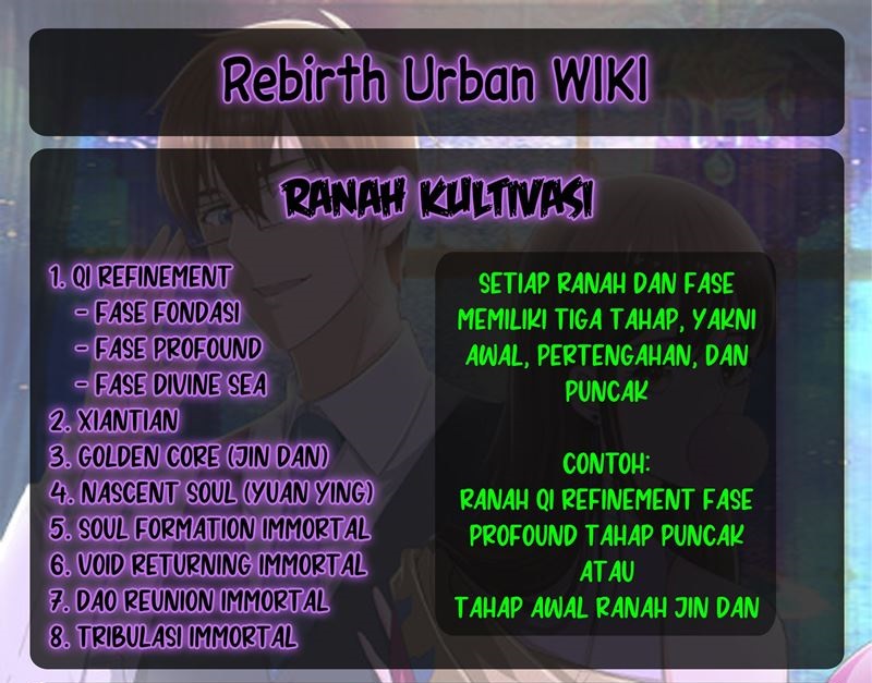 Rebirth Of The Urban Immortal Cultivator