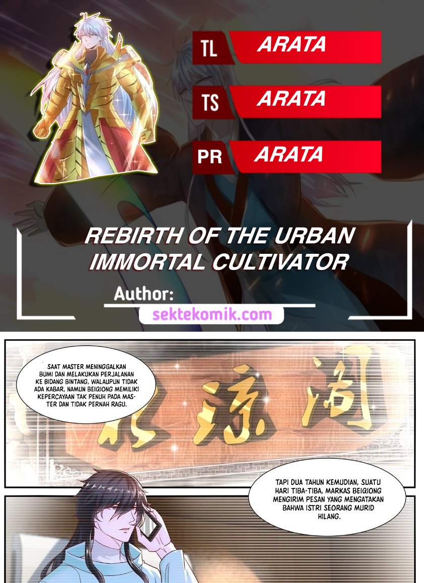 Rebirth Of The Urban Immortal Cultivator