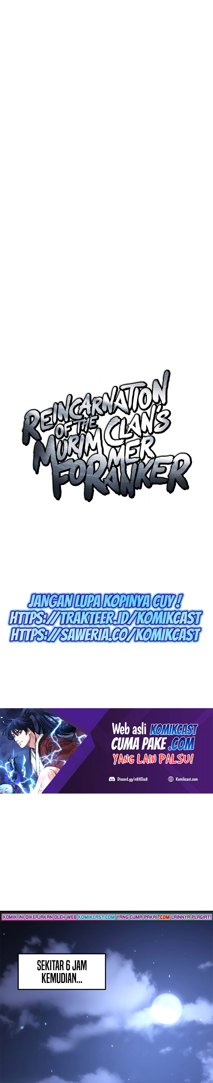 Reincarnation of the Murim Clan’s Former Ranker