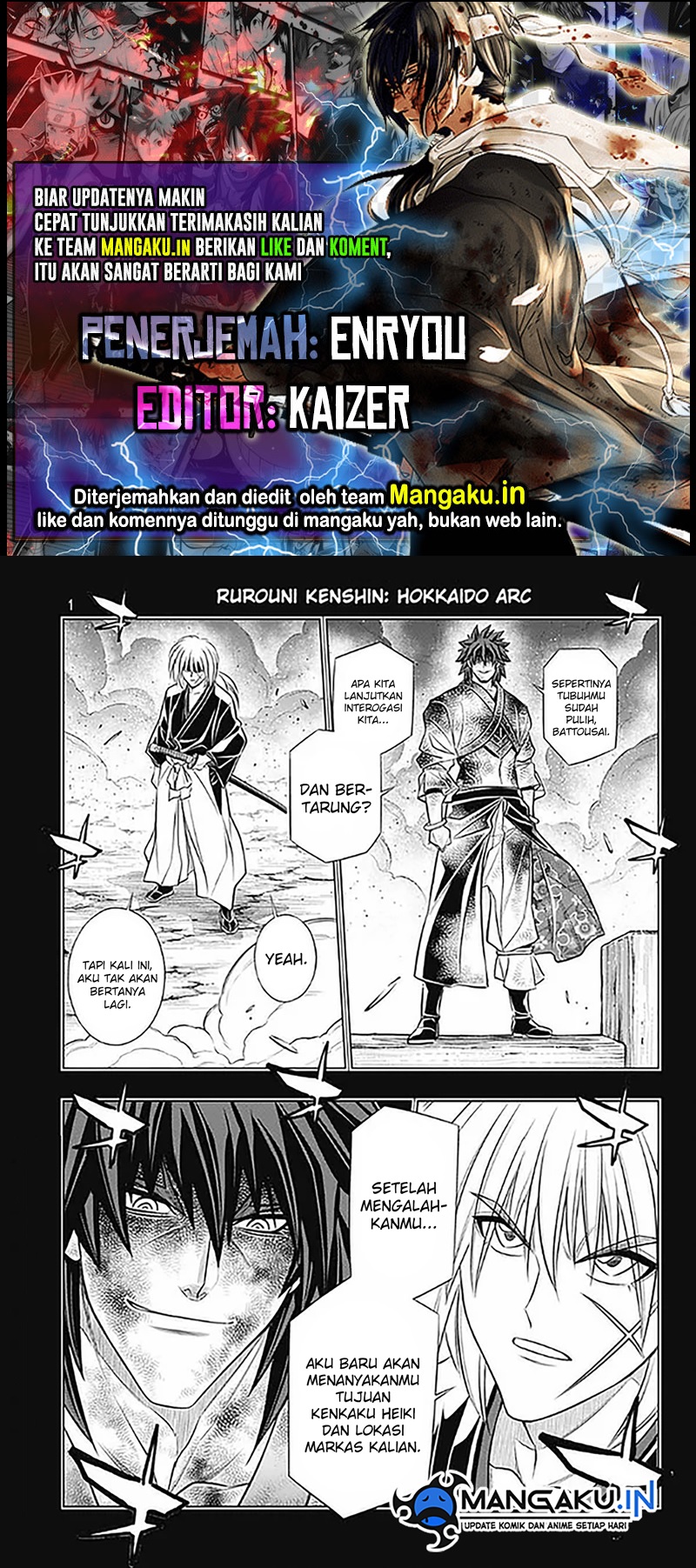 Rurouni Kenshin: Meiji Kenkaku Romantan – Hokkaido-hen