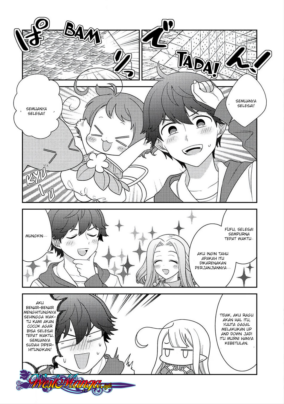 Seirei-tachi no Rakuen to Risou no Isekai Seikatsu