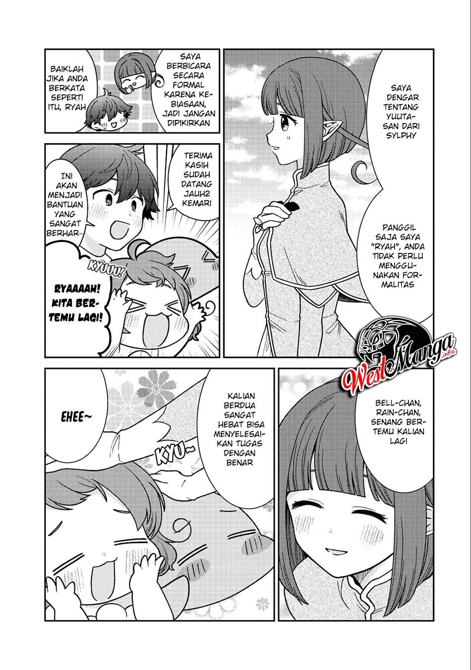 Seirei-tachi no Rakuen to Risou no Isekai Seikatsu