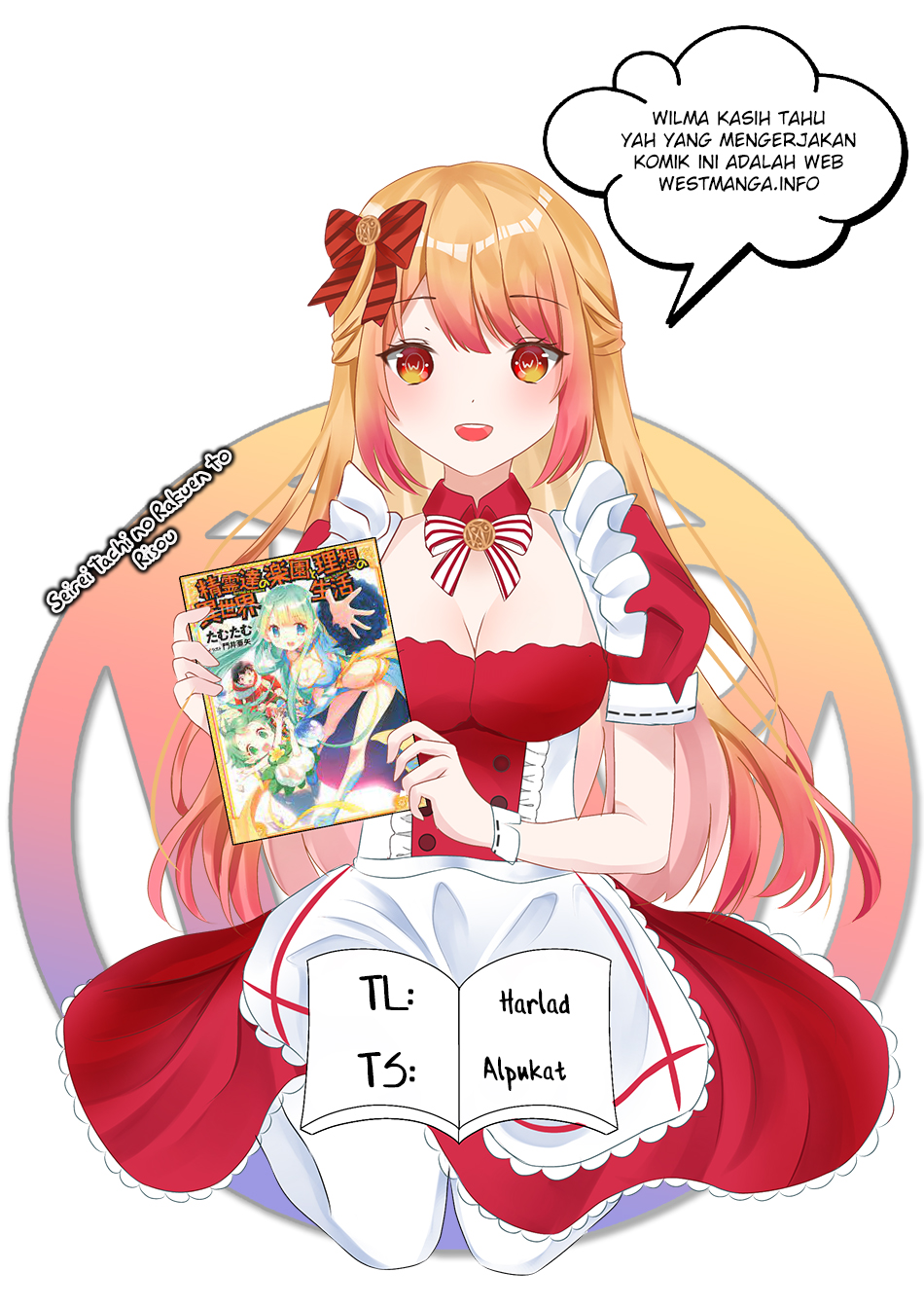 Seirei-tachi no Rakuen to Risou no Isekai Seikatsu