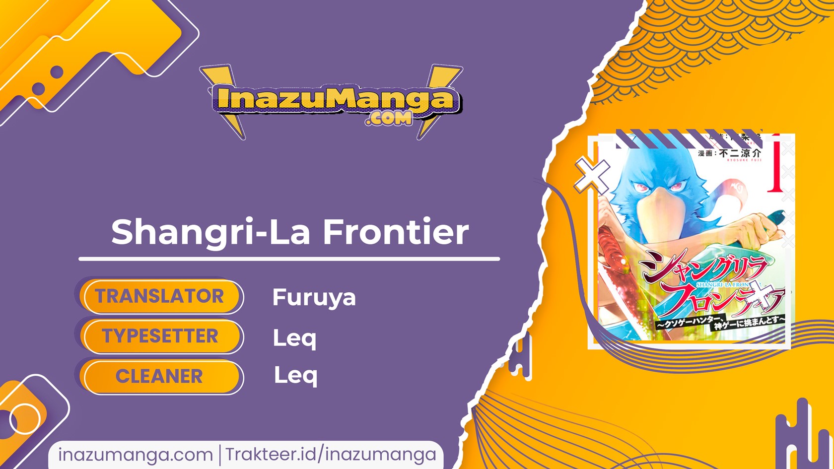 Shangri-La Frontier ~ Kusoge Hunter, Kamige ni Idoman to su~