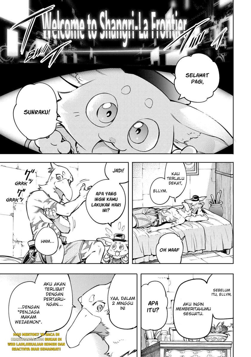 Shangri-La Frontier ~ Kusoge Hunter, Kamige ni Idoman to su~