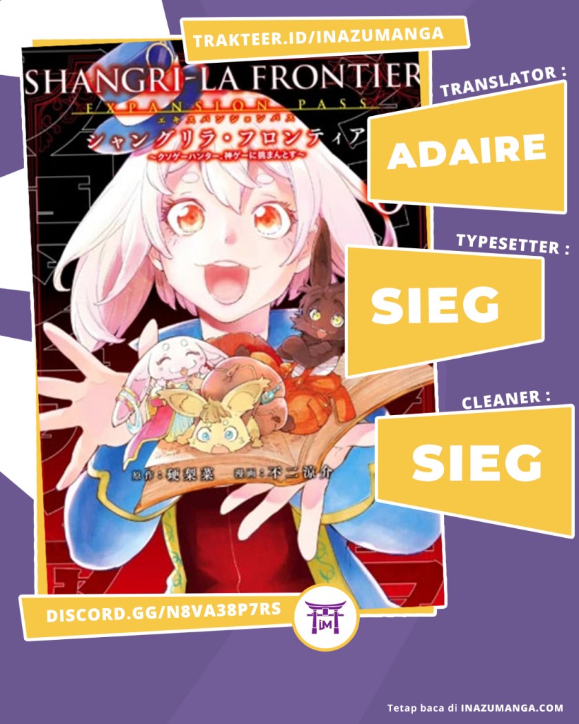 Shangri-La Frontier ~ Kusoge Hunter, Kamige ni Idoman to su~
