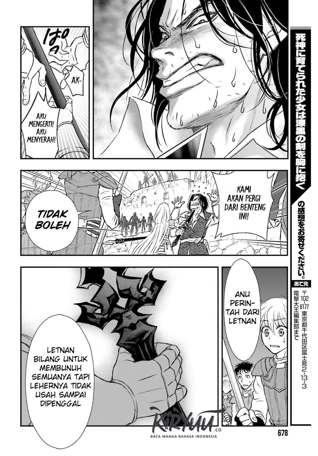 Shinigami ni Sodaterareta Shoujo wa Shikkoku no Tsurugi wo Mune ni Idaku