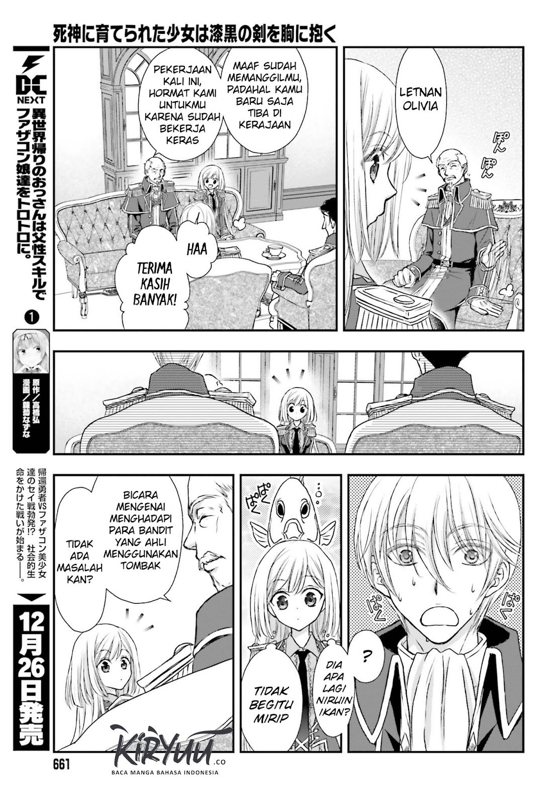 Shinigami ni Sodaterareta Shoujo wa Shikkoku no Tsurugi wo Mune ni Idaku