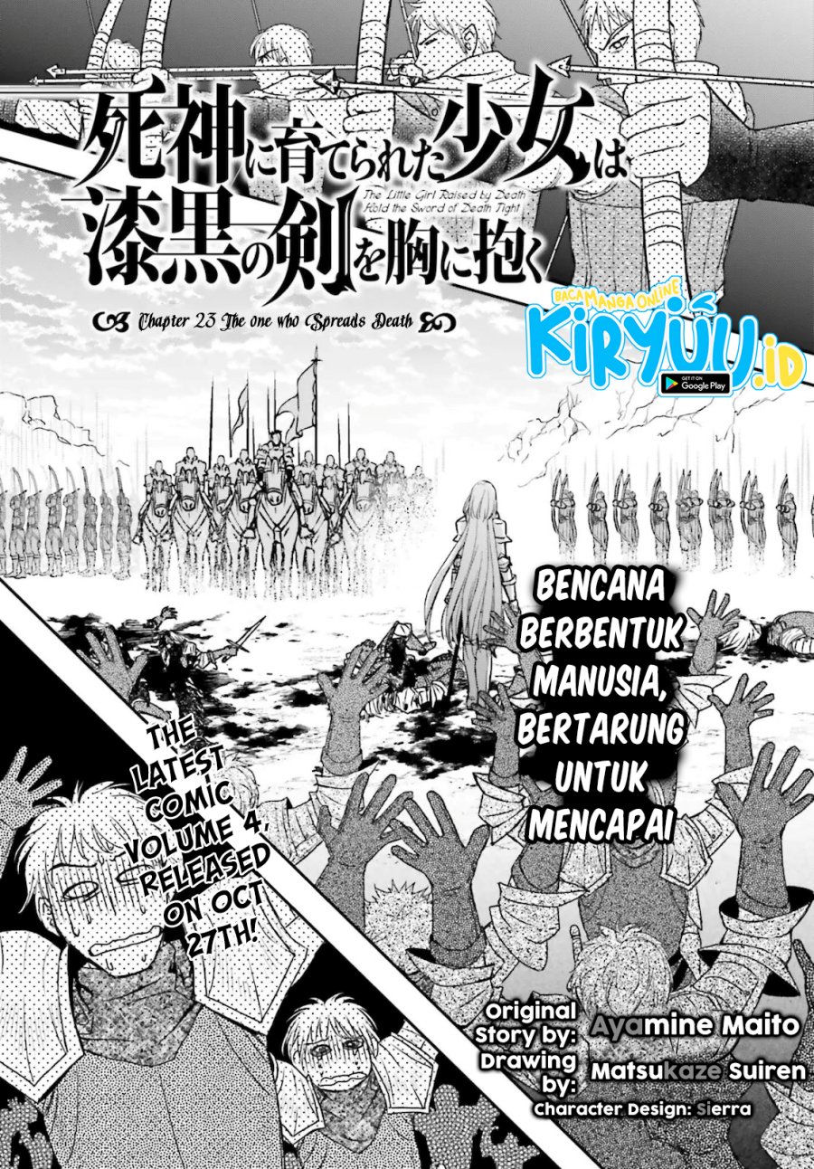 Shinigami ni Sodaterareta Shoujo wa Shikkoku no Tsurugi wo Mune ni Idaku