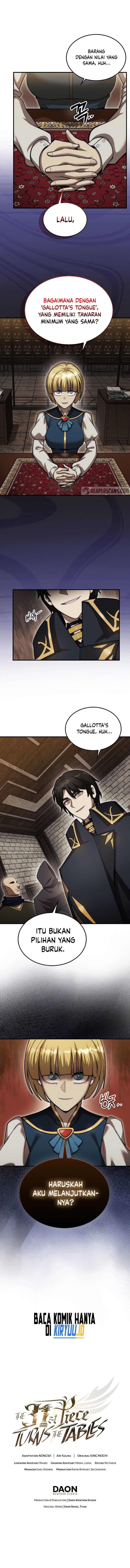 The 31st Piece Turns the Tables