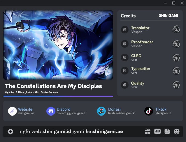 The Constellations Are My Disciples