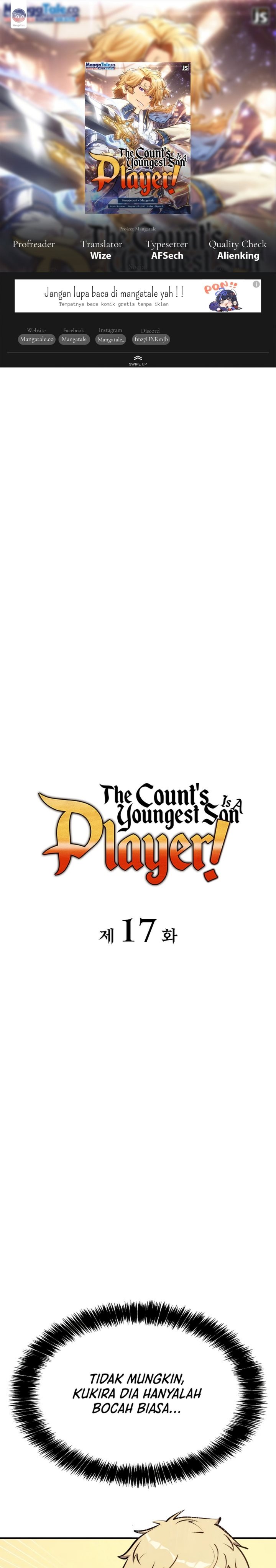 The Count’s Youngest Son Is A Player