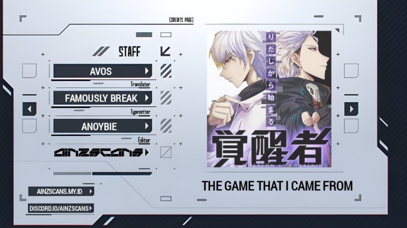 The Game That I Came From