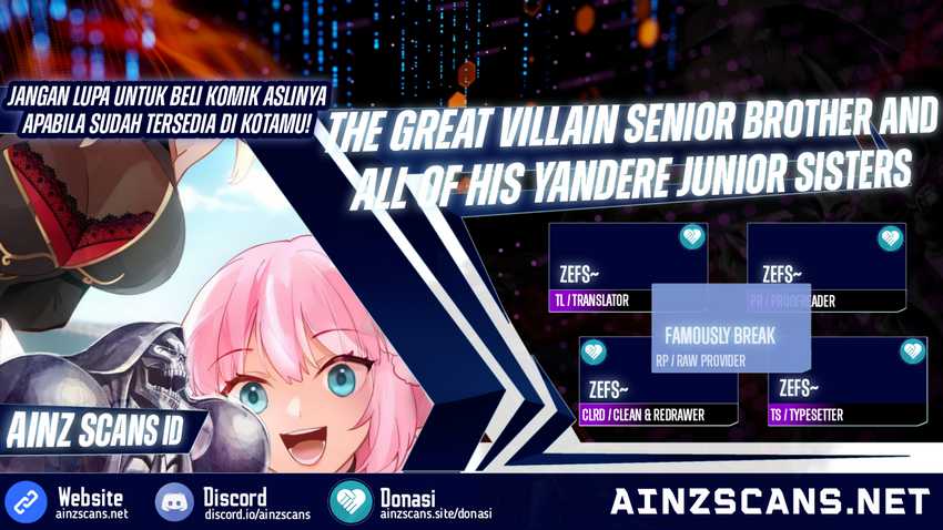 The Great Villain Senior Brother and All of His Yandere Junior Sisters Chapter 74