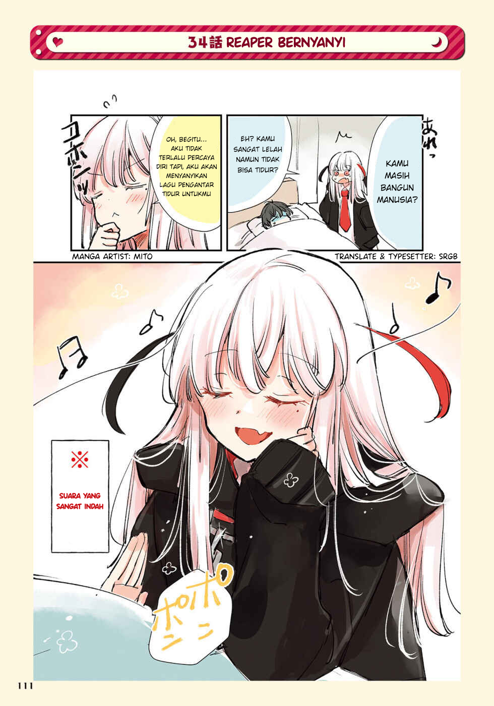 The Grim Reaper Falls in Love With a Human (Ningen ni Koisuru Shinigami-chan)