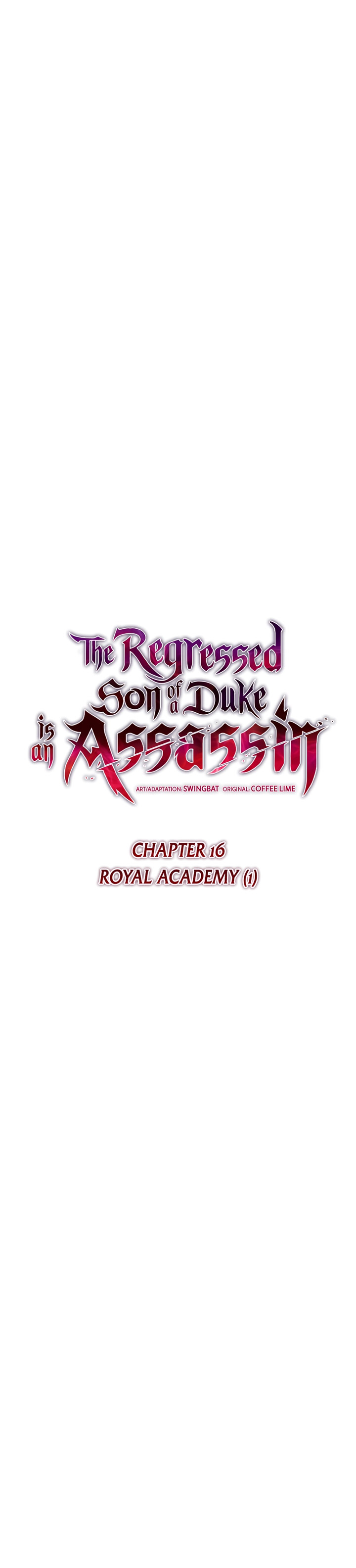 The Regressed Son of a Duke is an Assassin