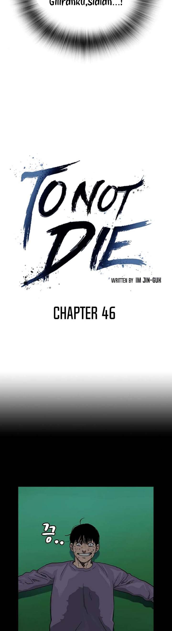 To Not Die