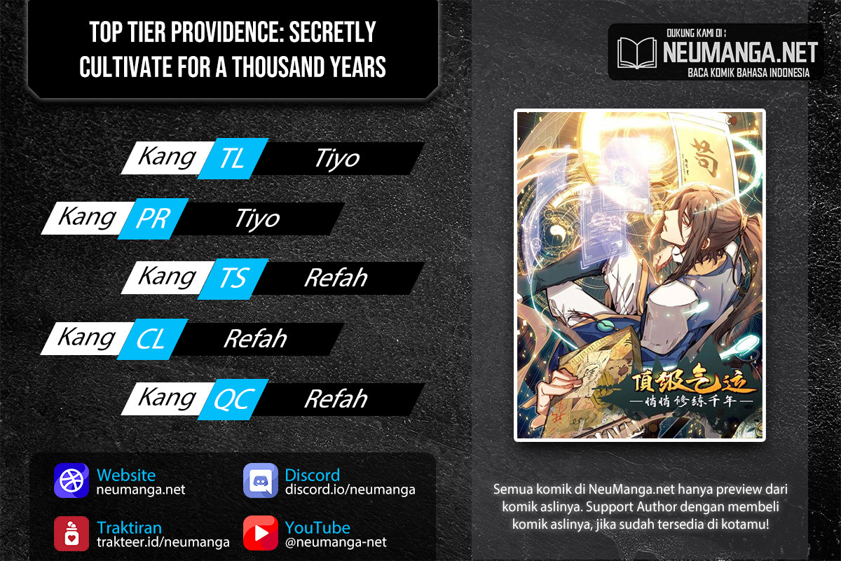 Top Tier Providence: Secretly Cultivate for a Thousand Years
