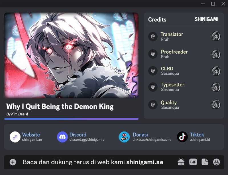 Why I Quit Being The Demon King