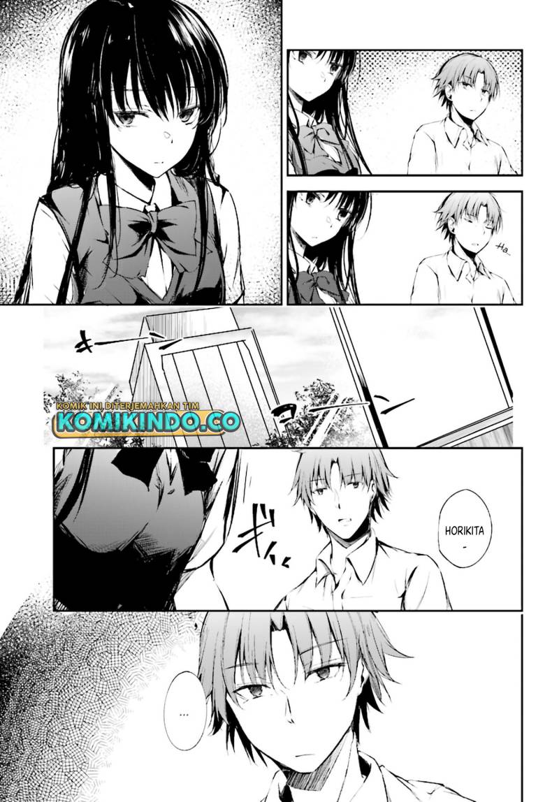 Youkoso Jitsuryoku Shijou Shugi no Kyoushitsu e Horikita Chapter 8