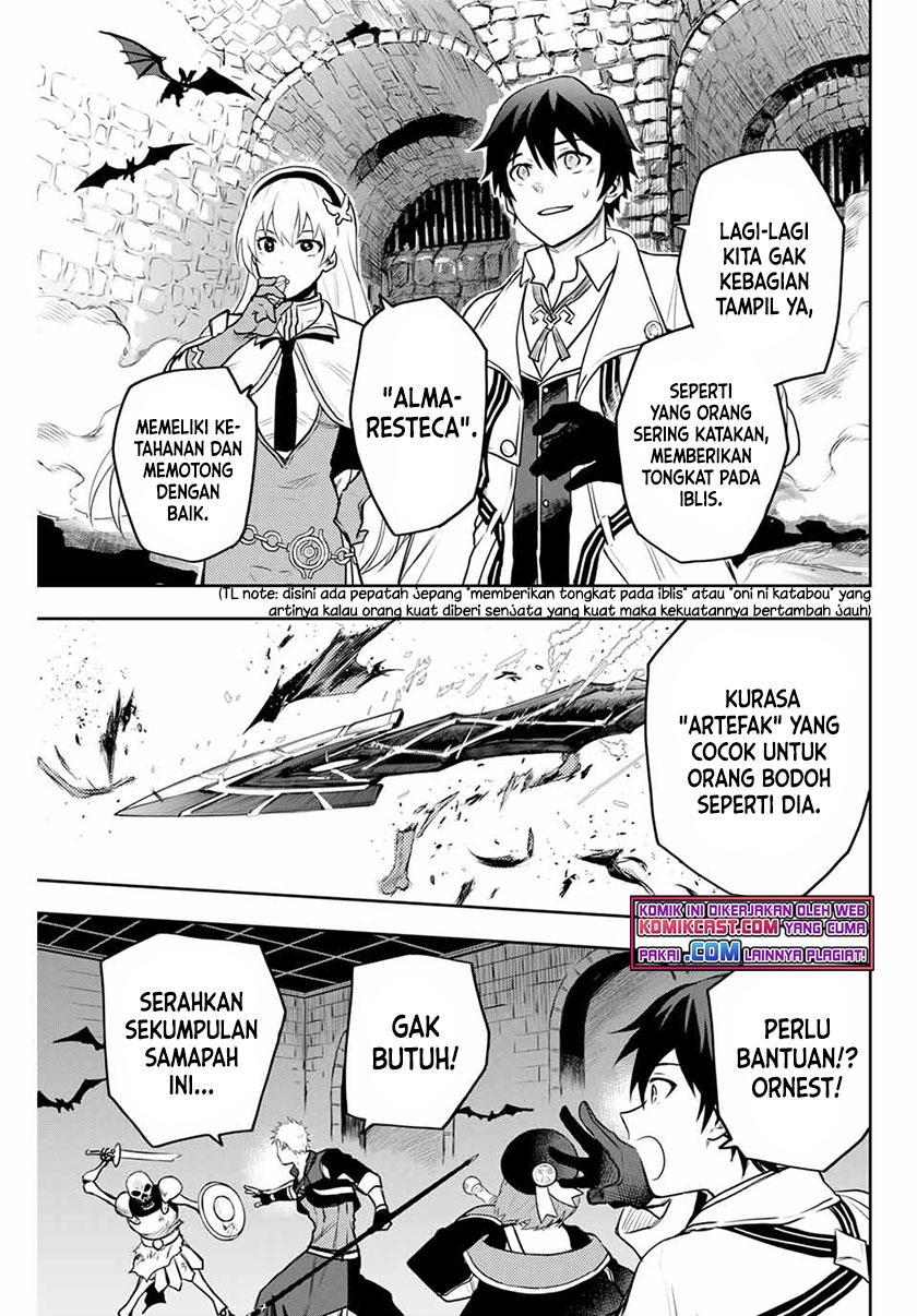 A Court Magician, Who Was Focused On Supportive Magic Because His Allies Were Too Weak, Aims To Become The Strongest After Being Banished (Mikata ga Yowasugite Hojo Mahou ni Tesshiteita Kyuutei Mahoushi, Tsuihou Sarete Saikyou wo Mezashimasu) Chapter 7