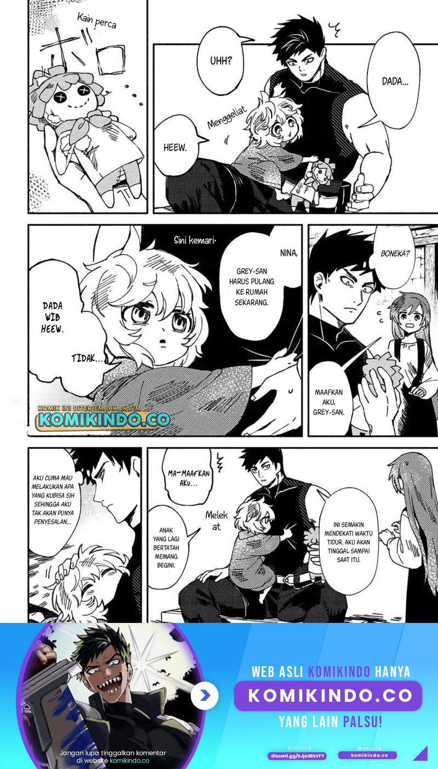 B-Rank Adventurer With an Evil Look Becomes a Daddy to the Protagonist and His Childhood Friends (Akuninzura shita B-kyuu Boukensha) Chapter 3