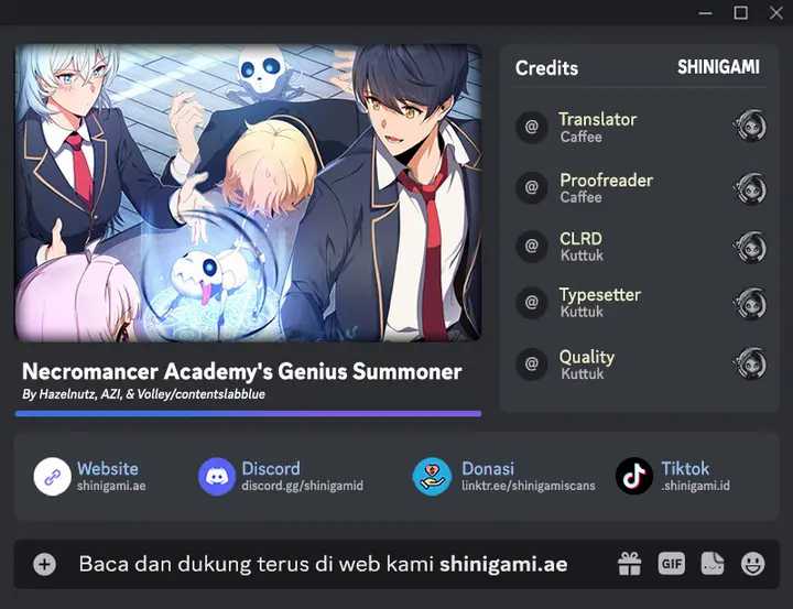 Necromancer Academy’s Genius Summoner Chapter 12