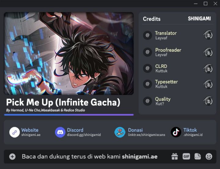 Pick Me Up, Infinite Gacha Chapter 76