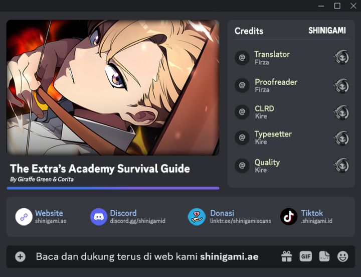 The Extra’s Academy Survival Guide Chapter 8