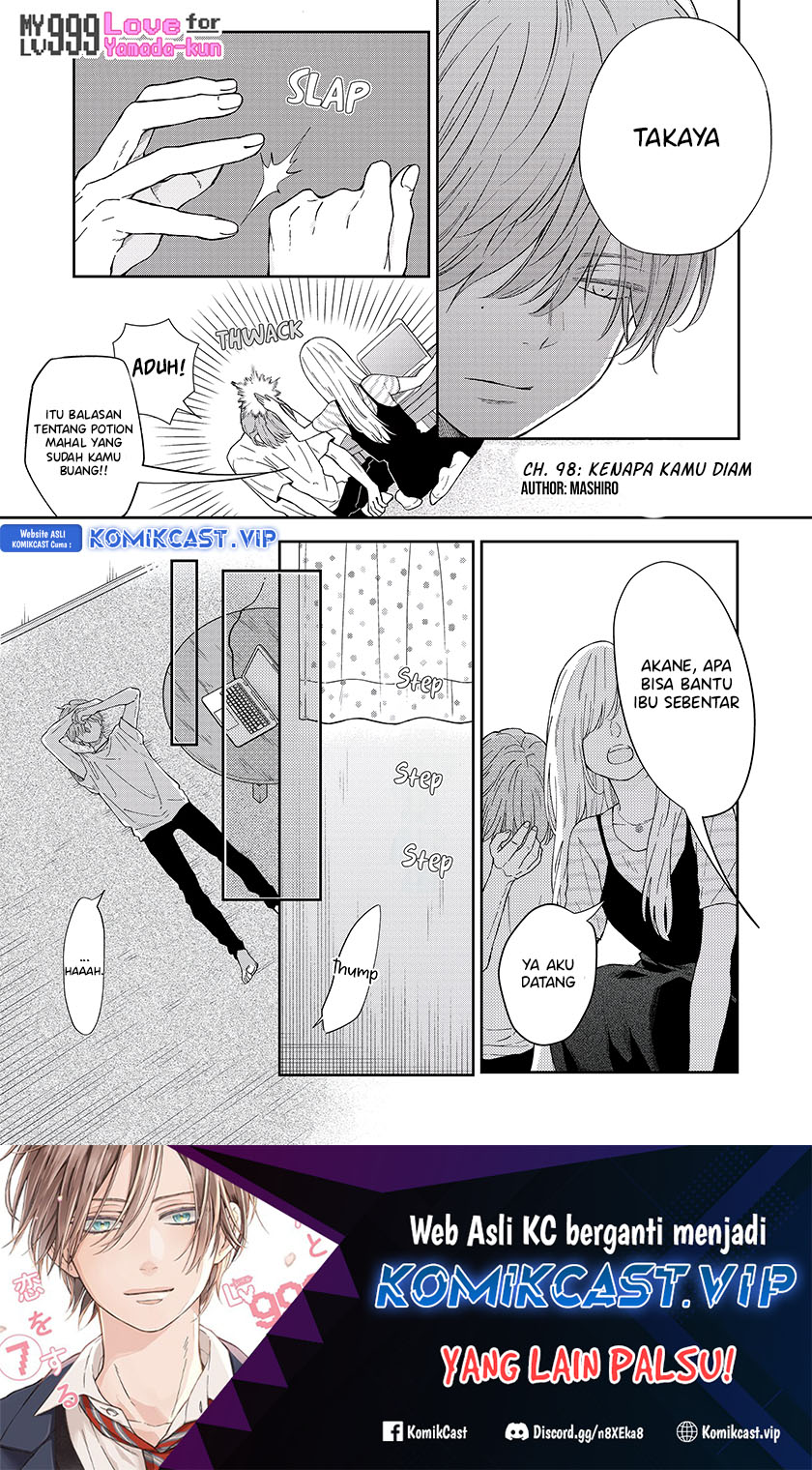 Yamada-kun to Lv999 no Koi wo Suru Chapter 98