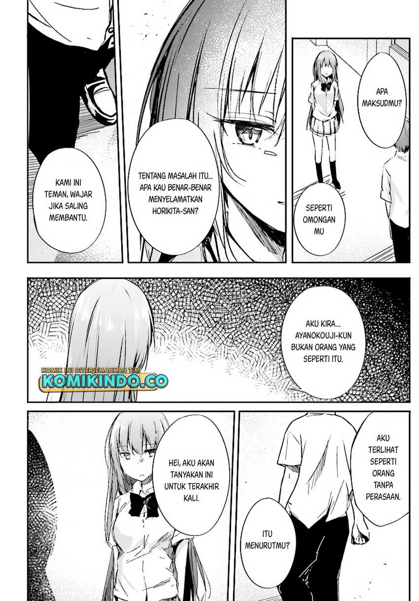 Youkoso Jitsuryoku Shijou Shugi no Kyoushitsu e Horikita Chapter 9