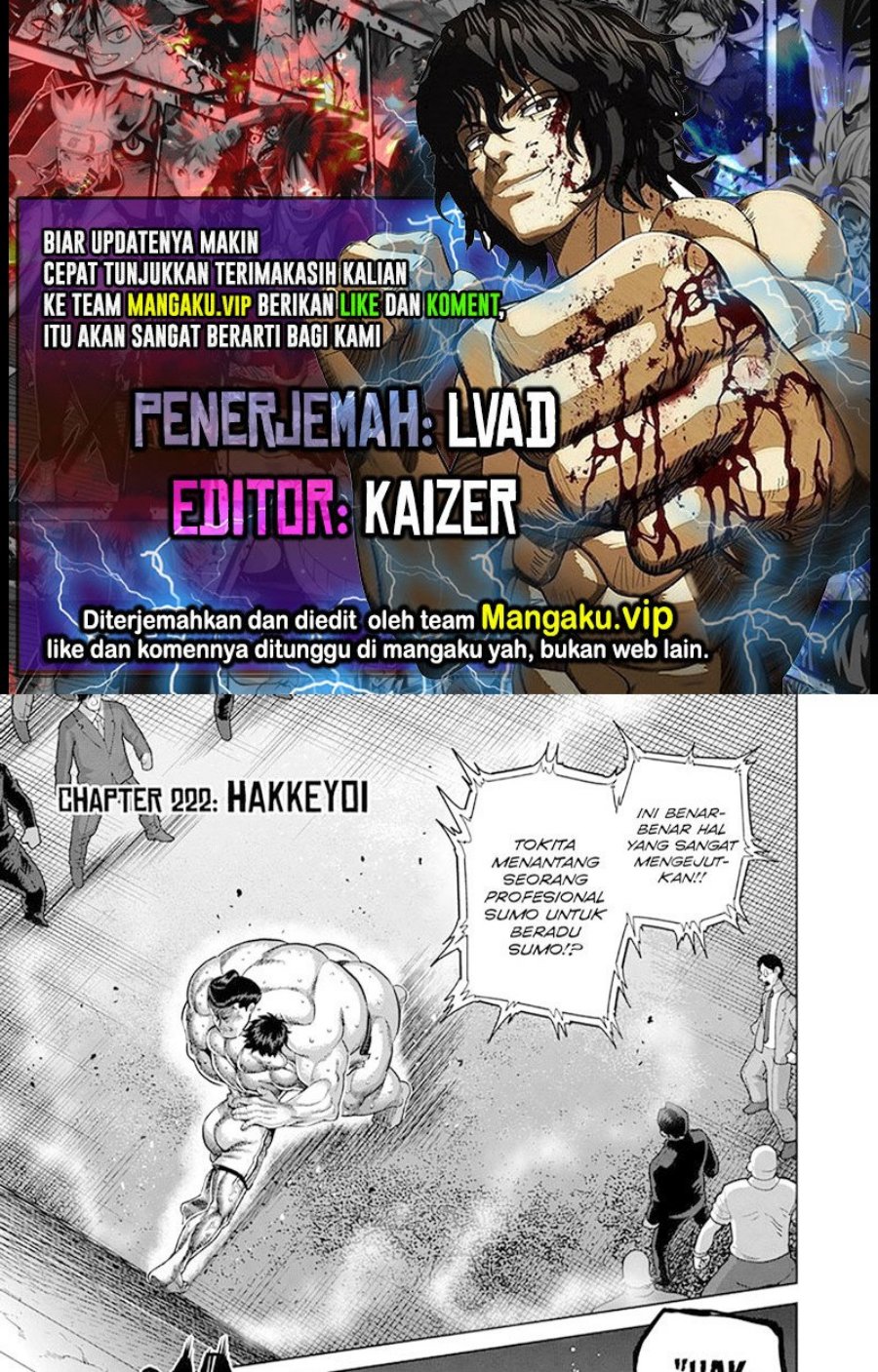 Kengan Omega Chapter 222